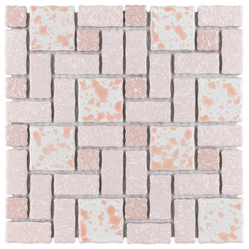 Academy Pink Porcelain Floor and Wall Tile
