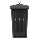 Capital Lighting - Capital Lighting Donnelly 3 Light Large Outdoor Wall Mount, Bronze - Part of the Donnelly Collection