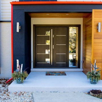 Modern and Contemporary Custom Front Entry Wood Doors