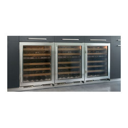 Sub-Zero 24" Built-in Dual Zone Wine Storage, Stainless Steel | 424GSPH - Beer And Wine Refrigerators