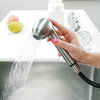 VIGO Stainless Steel Pull-Out Spray Kitchen Faucet with Soap Dispenser