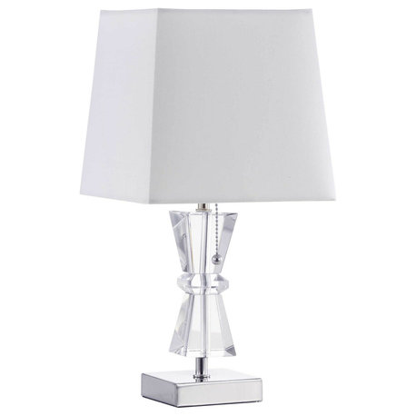 Dainolite C97T 17" Tall Buffet Table Lamp - Polished Chrome