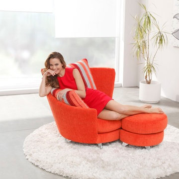 Roxane Lounge Chair Swivel from Famaliving California