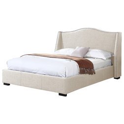 Transitional Platform Beds by Furniture Import & Export Inc.