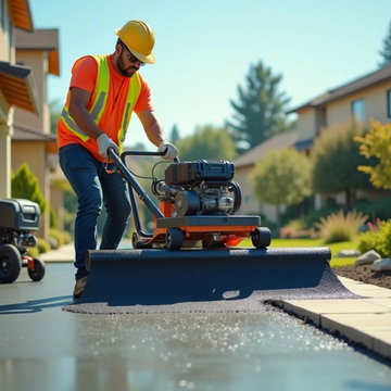 Driveway and Patios