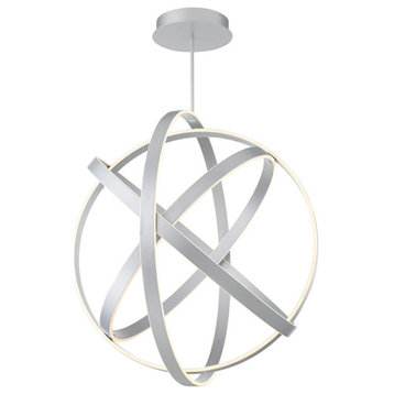 Modern Forms Kinetic 38" LED Chandelier in Titanium