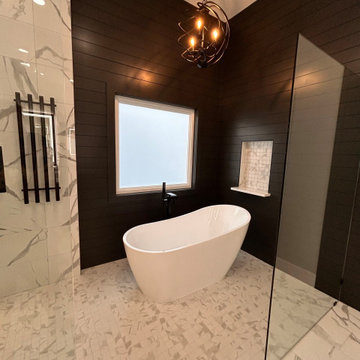 Dramatic Spa-Like Primary Bathroom Remodel in Olathe