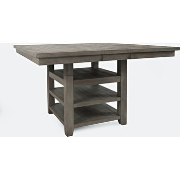 Outer Banks Storage Dining Table - Driftwood