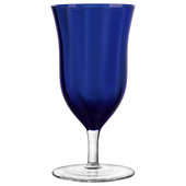 Frosted Blue Glass Drinkware: Elegant & Versatile - Luxus Heim