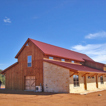 Texas Rustic Barn Home Living