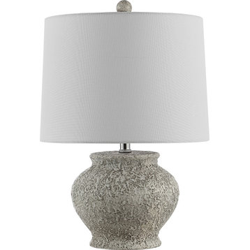 Imran Table Lamp - Light Gray