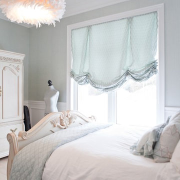 Delaney Project with Sunshade Blinds and Drapery