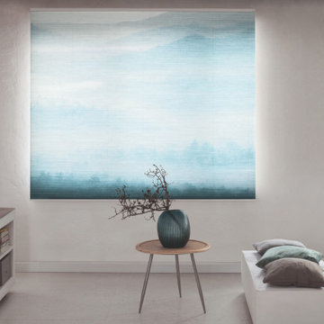 Honeycomb shades + blinds