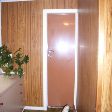 Modern Timber Kitchen- BEFORE