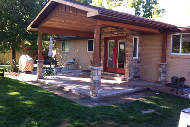 Example of a trendy exterior home design in Other