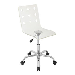 Swiss  Acrylic Office Chair - Office Chairs