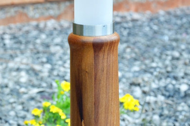 Woodman Teak Path Light