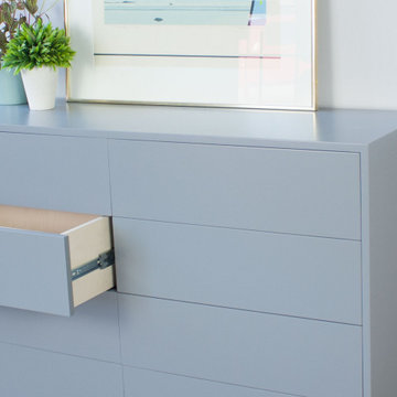 Contemporary 8 Drawers Dresser