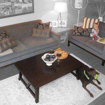 Mid Century Mod Sofa and Love | The Sofa Company