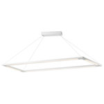 ET2 Lighting - ET2 Lighting E21236-MW Rotator - 56 Inch 280W 4 LED Pendant - Simple shapes constructed of rectangular aluminumRotator 56 Inch 280W Matte White *UL Approved: YES Energy Star Qualified: n/a ADA Certified: n/a  *Number of Lights: Lamp: 4-*Wattage:70w PCB Integrated LED bulb(s) *Bulb Included:Yes *Bulb Type:PCB Integrated LED *Finish Type:Matte White