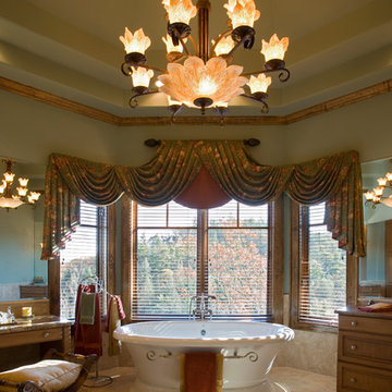 Stone and Reclaimed Timber Mountain Estate