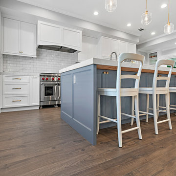 Transitional Style | Kitchen Living Laundry