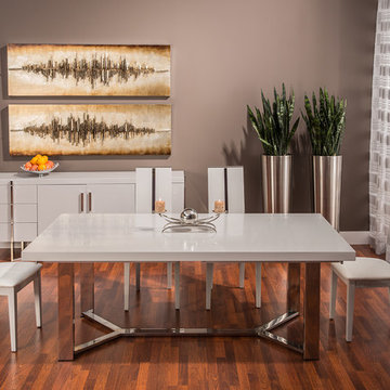 Martelli Light Gray Dining Room