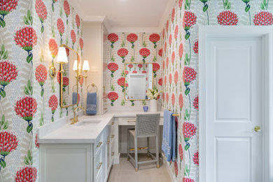 Bathroom - transitional bathroom idea in Boston