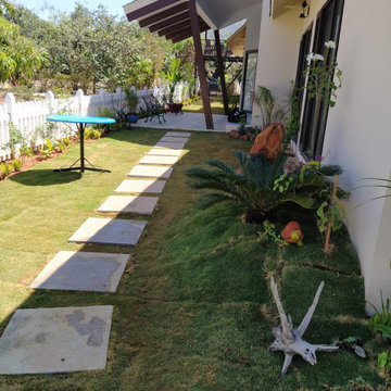 Villa Landscaping and Garden Design
