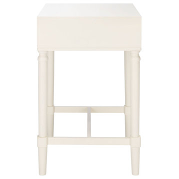 Mabel Accent Table - White