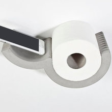 Towel rods and toilet paper holders
