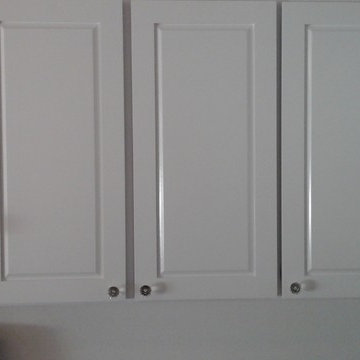 project #5  Kitchen Cabinet Reface with Paint