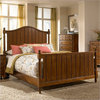 Broyhill Hayden Place Panel Bed in Light Cherry
