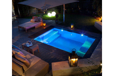 Example of a trendy pool design in New York