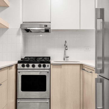 East Village Kitchen & Bathroom Renovation – Space-Smart Modern