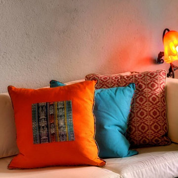 San Miguel de Allende - Total remodeling of small apartment, before & after