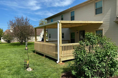 Covered Open Porch Installation