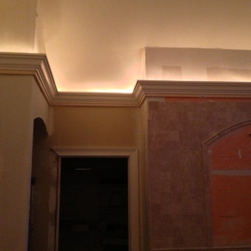 Crown Molding with Lighting