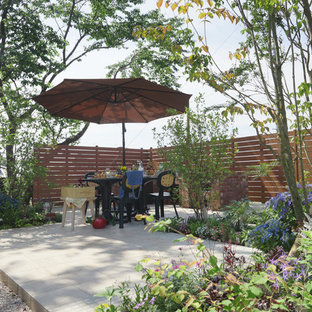 他の地域の北欧スタイルのおしゃれなテラス・中庭の写真