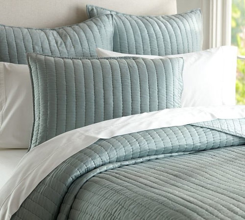 Ivory Or White Sheets With This Pb Duvet And Quilt