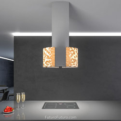 27&Prime; Murano Autumn LED Island Range Hood - Range Hoods And Vents