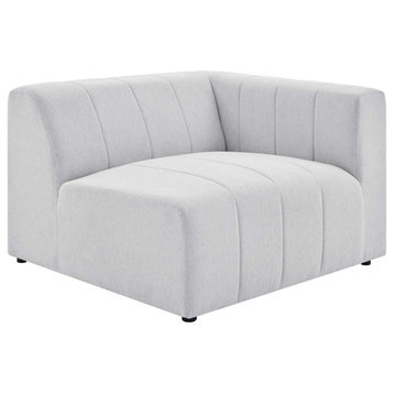 Bartlett Upholstered Fabric Upholstered Fabric 5-Piece Sectional Sofa Ivory