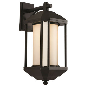 Signature Rubbed Oil Bronze LED Outdoor Wall Lantern