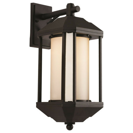 Signature Rubbed Oil Bronze LED Outdoor Wall Lantern