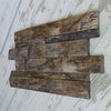 23 3/4"Wx11 7/8"Hx3/4"P Shipboard Boat Wood Mosaic Wall Tile, Natural Finish