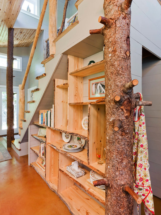 Rustic Bookshelves Houzz