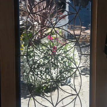 The Flower of Life Leaded Glass