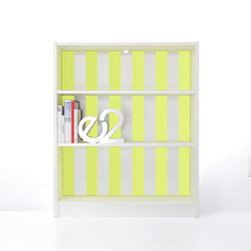 PANYL Day Glo Thick Stripes for IKEA BILLY - Home Decor