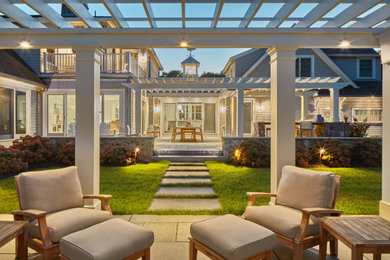 Coastal exterior home idea in Boston