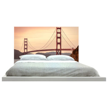 "Golden Gate Bridge 38" Headboard